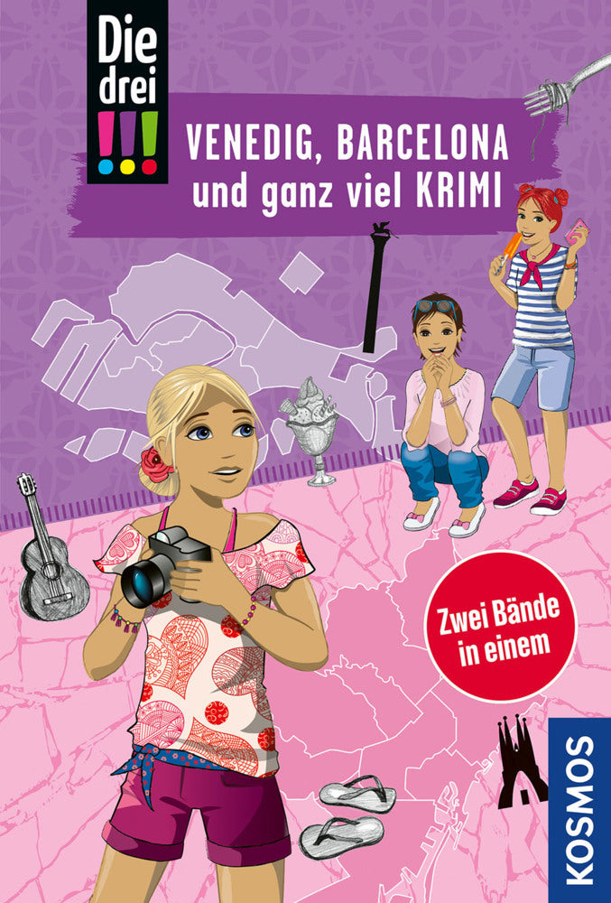 Die drei !!!, Venedig, Barcelona und ganz viel Krimi (Ann-Katrin Heger)