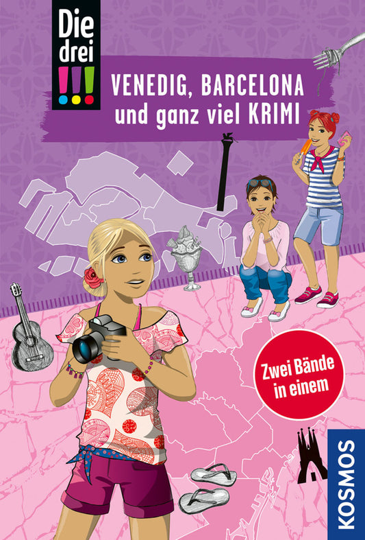 Die drei !!!, Venedig, Barcelona und ganz viel Krimi (Ann-Katrin Heger)