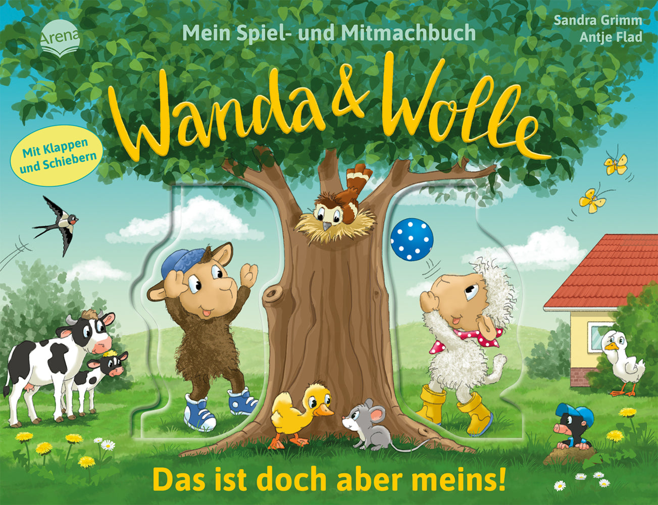 Mein Spiel- und Mitmachbuch - Wanda und Wolle. Das ist doch aber meins! (Sandra Grimm)