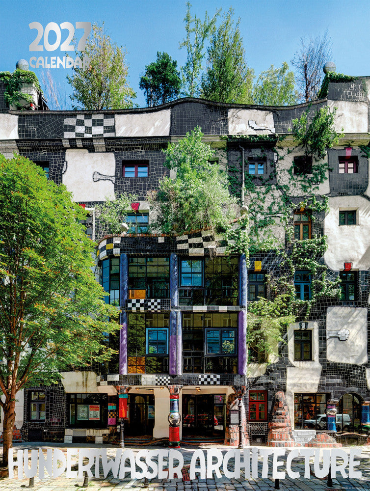 Großer Hundertwasser Architektur Kalender 2027 (Wörner Verlag Gmbh)