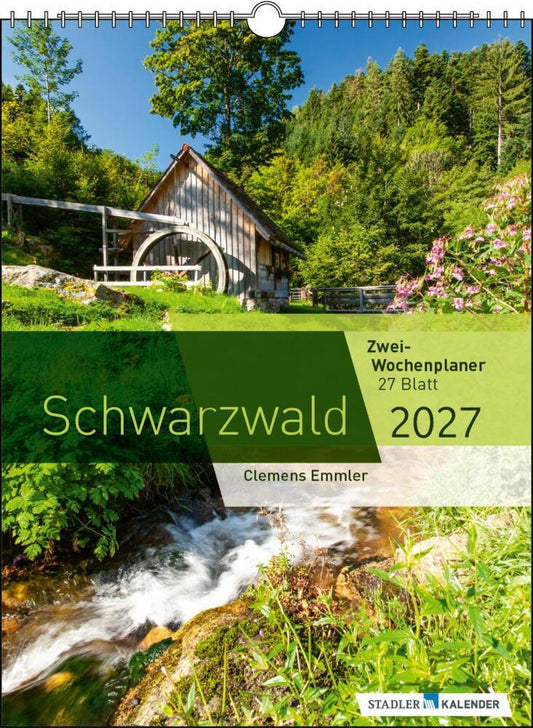 Zwei-Wochenplaner Schwarzwald 2027