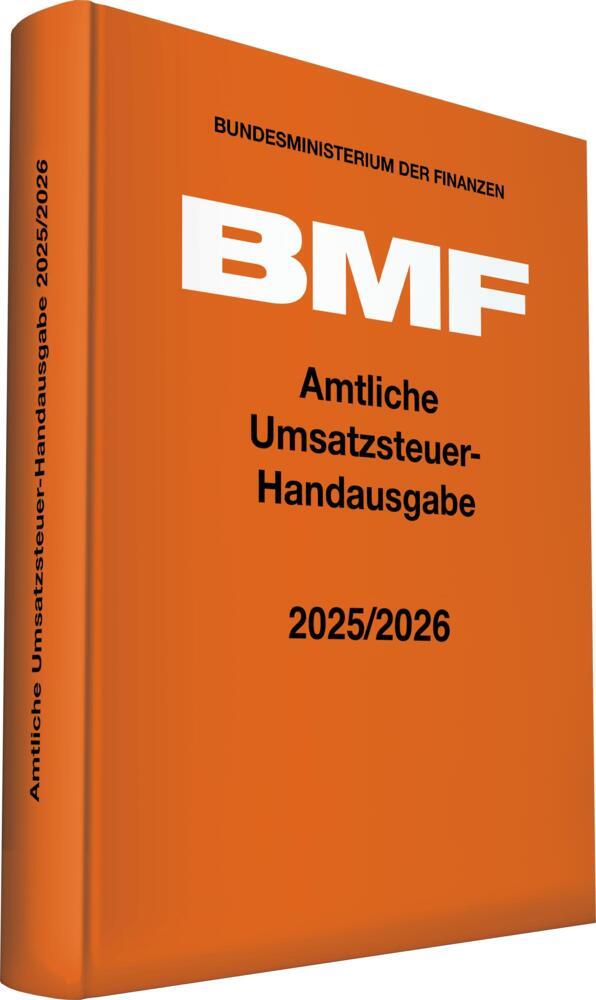 Amtliche Umsatzsteuer-Handausgabe 2025/2026 (Bundesministerium Der Finanzen (Bmf))