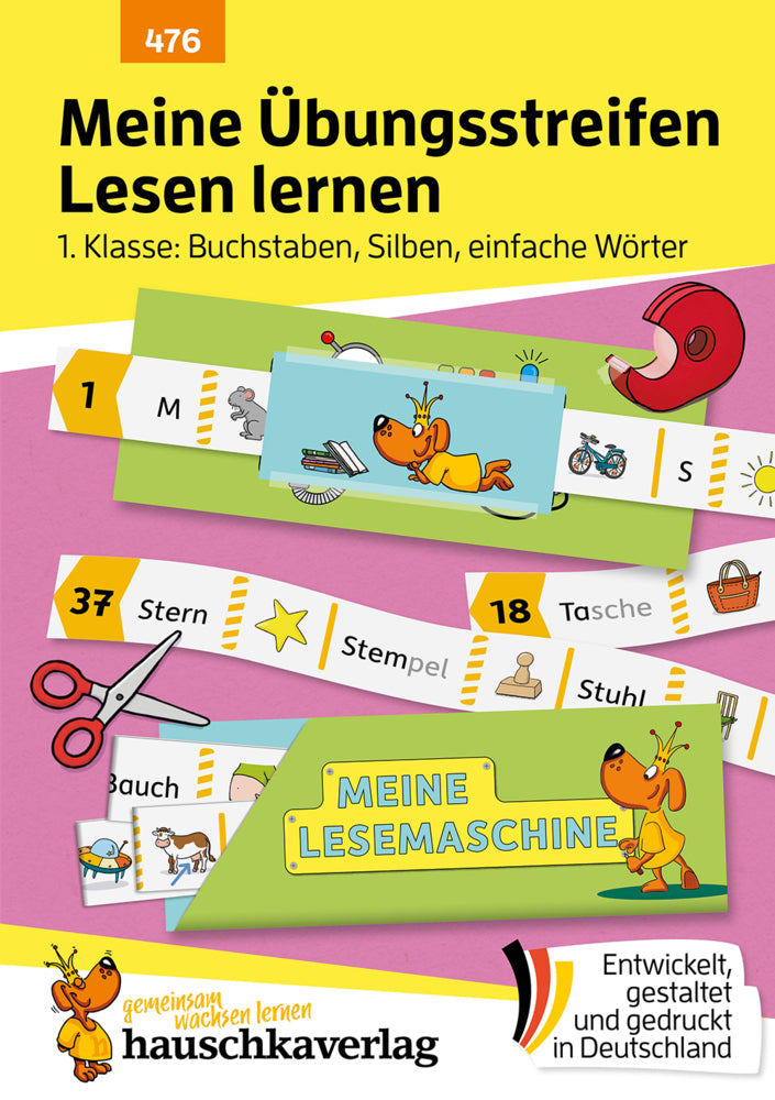 Meine Übungsstreifen Lesen lernen - 1. Klasse: Buchstaben, Silben, einfache Wörter (Agnes Spiecker)