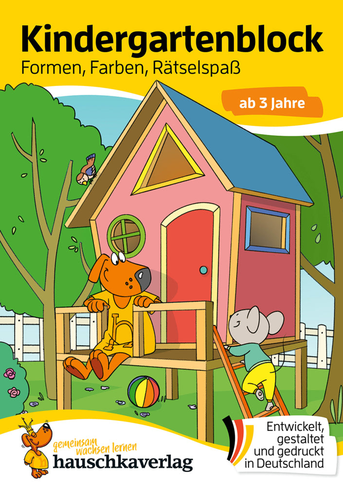 Kindergartenblock ab 3 Jahre - Formen, Farben, Rätselspaß (Ulrike Maier)
