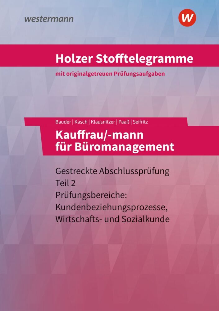 Holzer Stofftelegramme Baden-Württemberg - Kauffrau/-mann für Büromanagement (Christian Seifritz)