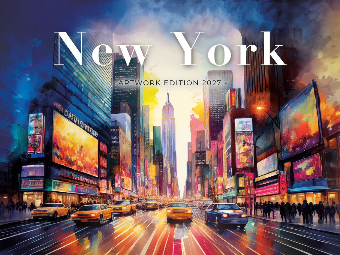 New York Artwork Edition Kalender 2027 (Frank Pommer)