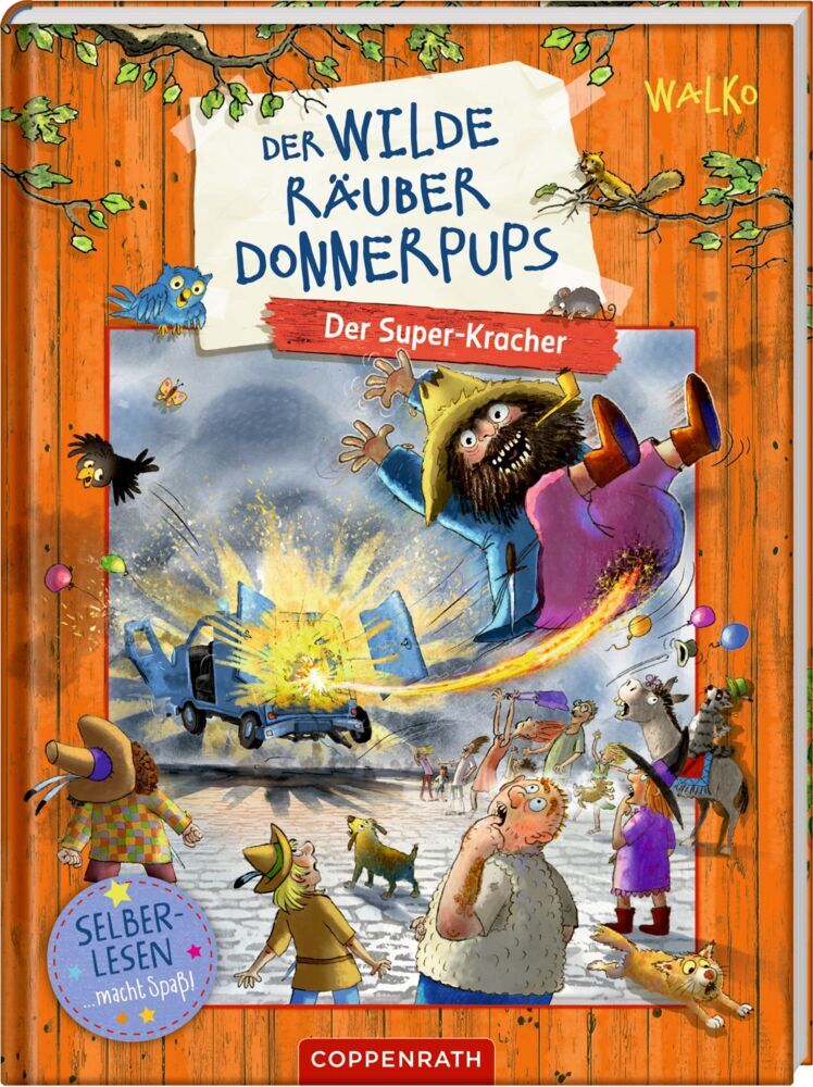 Der wilde Räuber Donnerpups (Erstlesebuch, Bd. 3) (Walko)