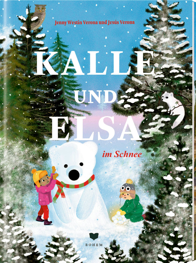 Kalle und Elsa im Schnee (Jenny Westin Verona)