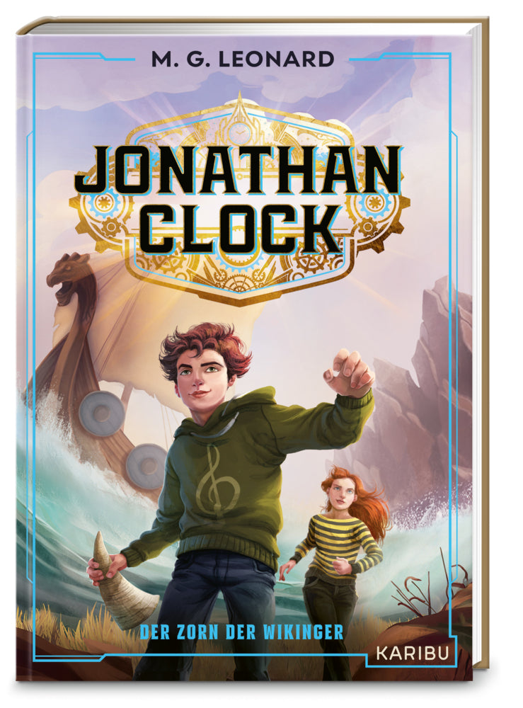 Jonathan Clock (Band 2) - Der Zorn der Wikinger (M. G. Leonard)