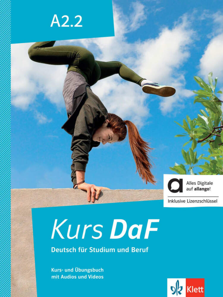 Kurs DaF A2.2 - Hybride Ausgabe allango, m. 1 Beilage (Steve Bahn)