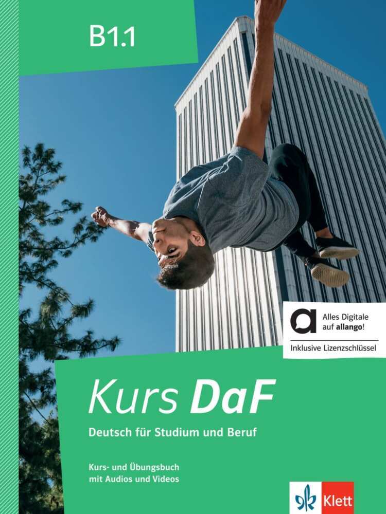 Kurs DaF B1.1 - Hybride Ausgabe allango, m. 1 Beilage (Steve Bahn)