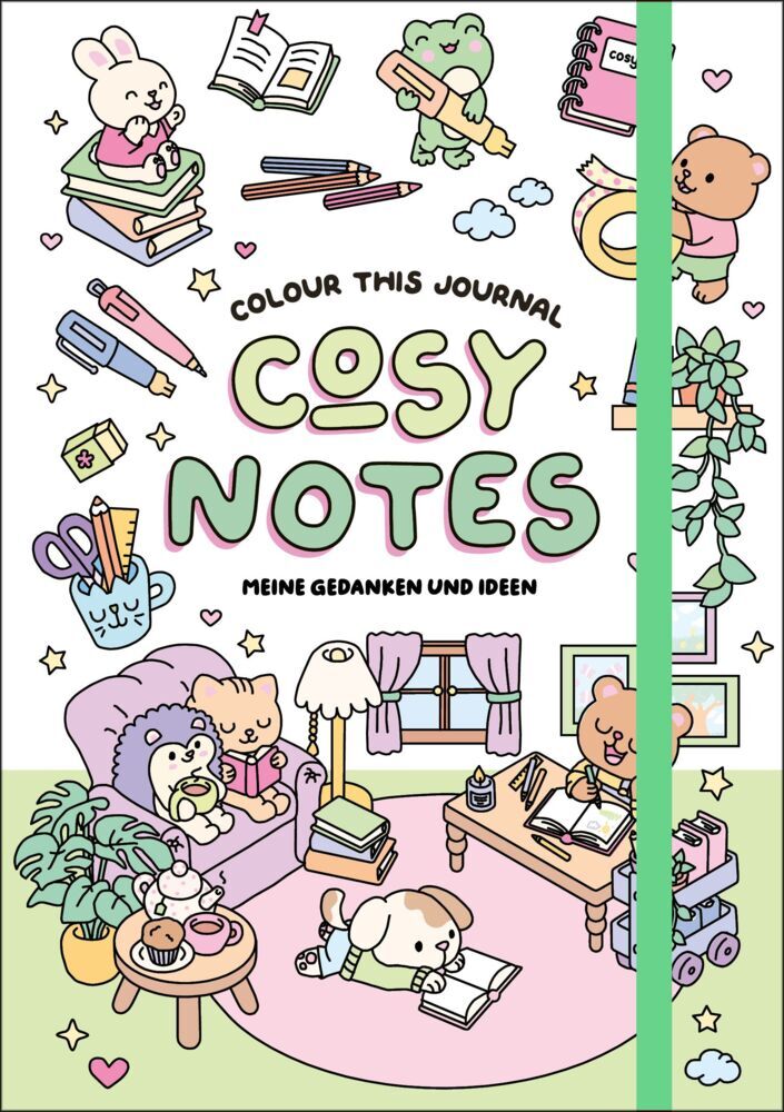 Cosy Notes - Colour this Journal