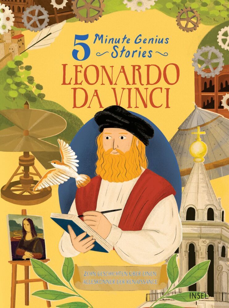 Leonardo da Vinci - 5 Minute Genius Stories (Deutsche Ausgabe) (Wil Mara)