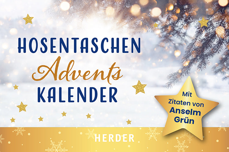 Hosentaschenadventskalender 2026 - mit Fotos (Anselm Grün)