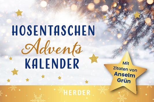 Hosentaschenadventskalender 2026 - mit Fotos (Anselm Grün)