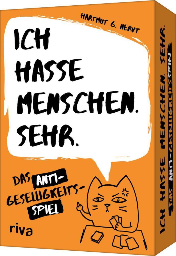 Ich hasse Menschen. Sehr. - Das Anti-Geselligkeitsspiel (Hartmut G. Nervt)