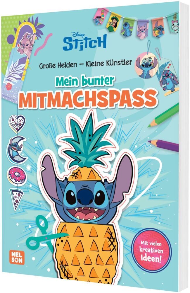 Disney Kreative Beschäftigung: Stitch: Mein bunter Mitmachspaß