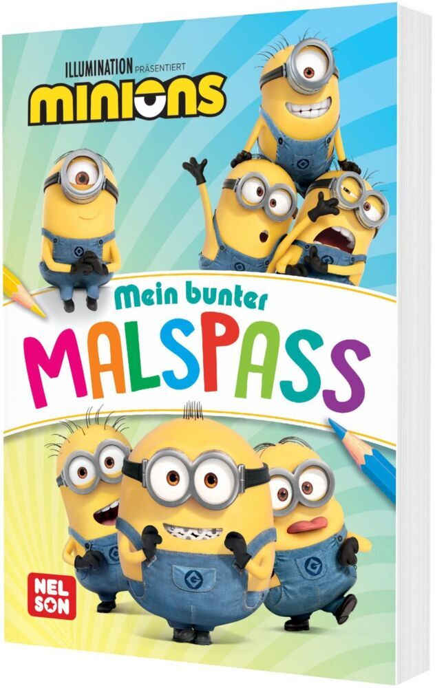 Minions: Mein bunter Malspaß