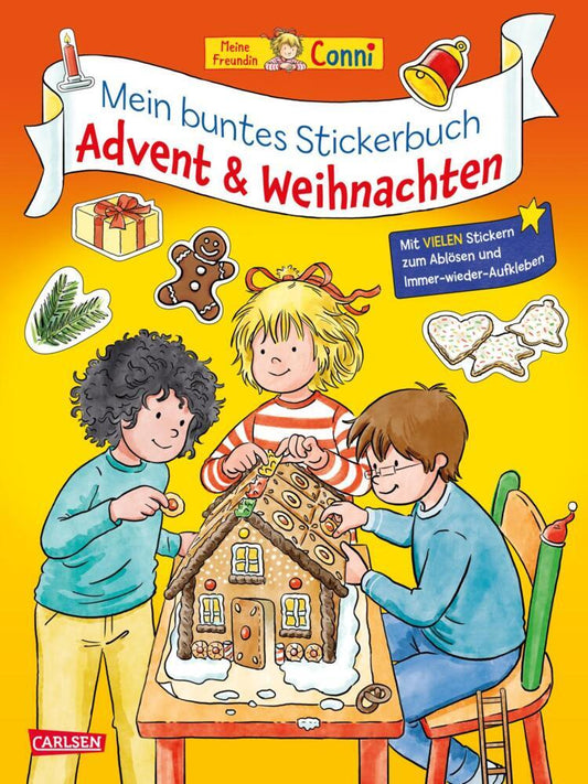 Conni Gelbe Reihe (Beschäftigungsbuch): Mein buntes Conni-Stickerbuch: Advent und Weihnachten (Hanna Sörensen)