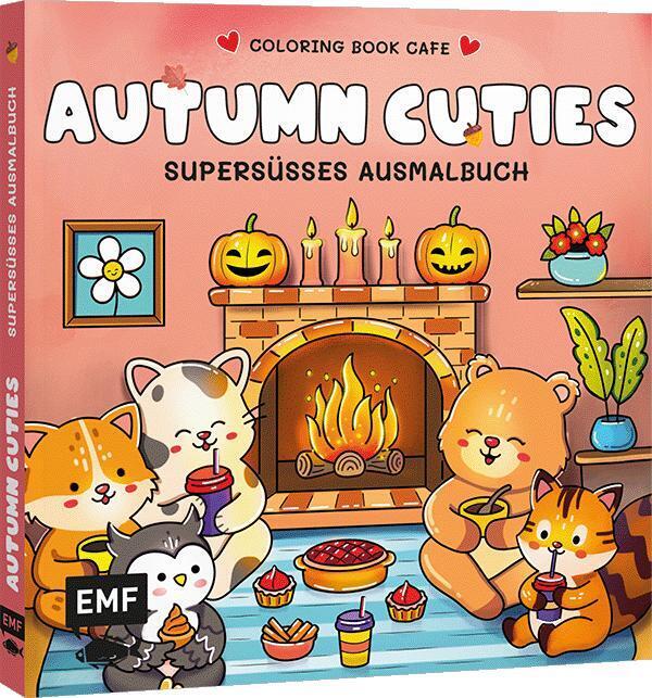 Cozy Coloring - Autumn Cuties (Coloring Book Cafe)
