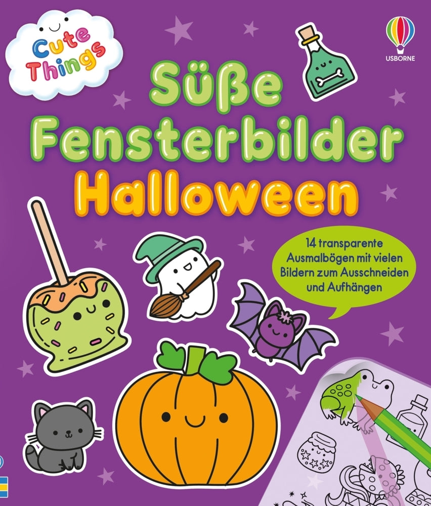 Cute Things - Süße Fensterbilder Halloween (Kate Nolan)