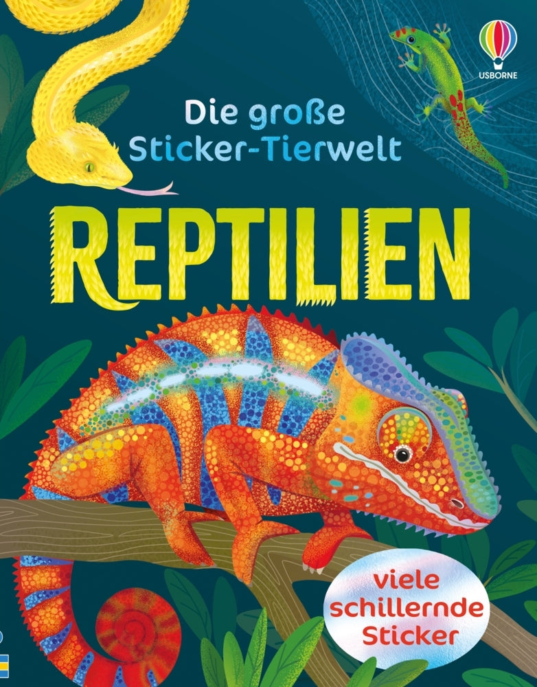 Die große Sticker-Tierwelt: Reptilien (Micaela Tapsell)