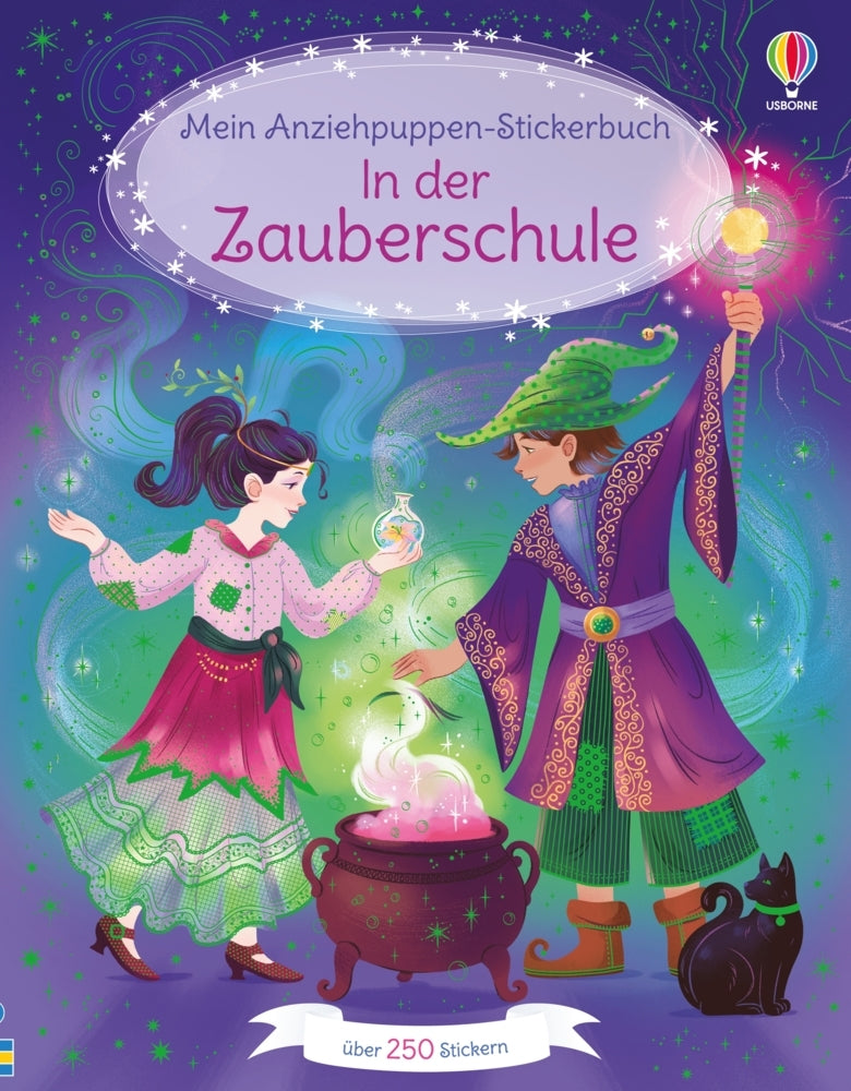 Mein Anziehpuppen-Stickerbuch: In der Zauberschule (Fiona Watt)