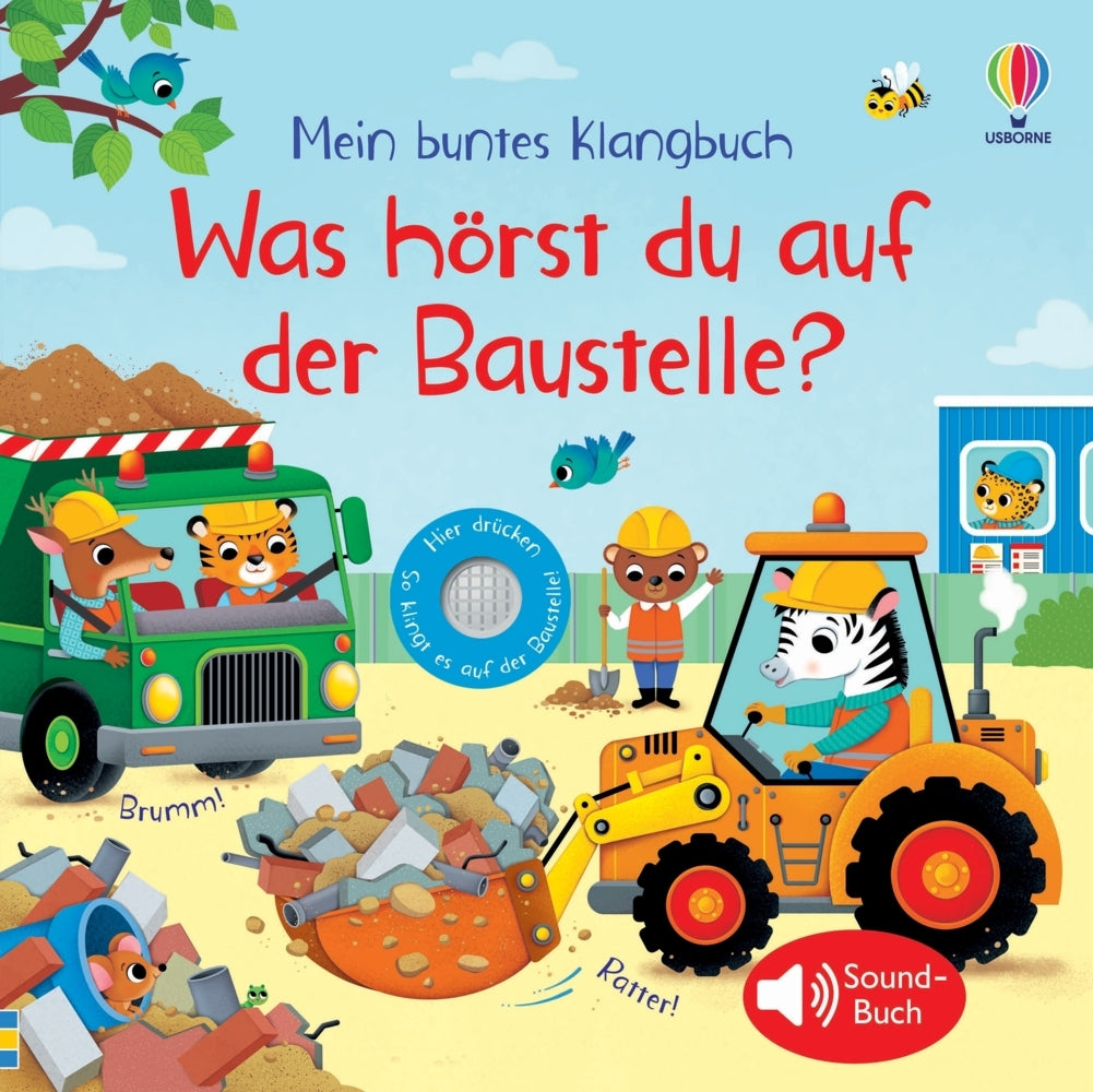 Mein buntes Klangbuch: Was hörst du auf der Baustelle? (Sam Taplin)