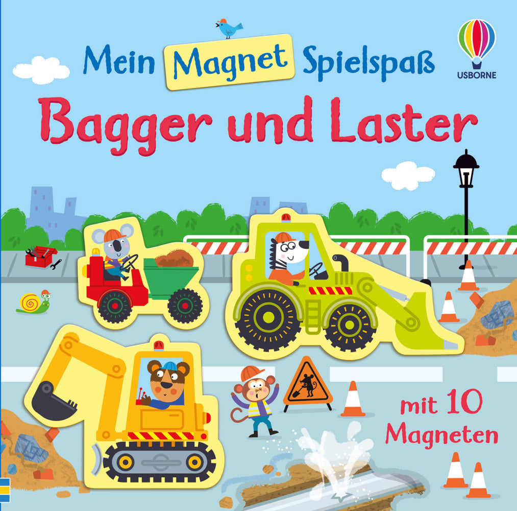 Mein Magnet-Spielspaß: Bagger und Laster (Kristie Pickersgill)