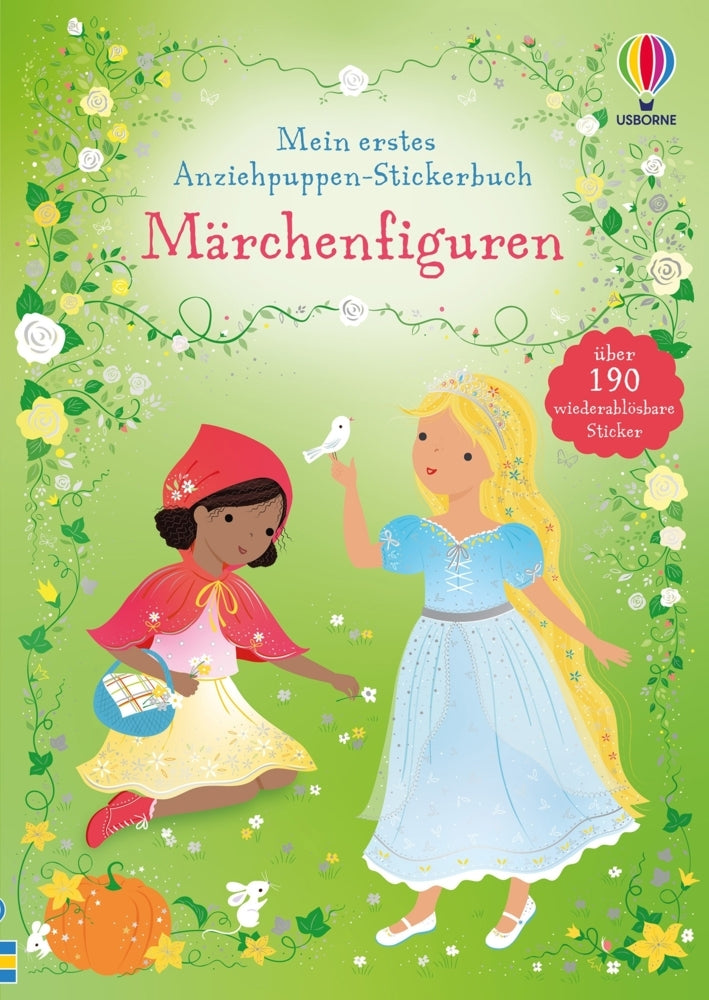 Mein erstes Anziehpuppen-Stickerbuch: Märchenfiguren (Fiona Watt)