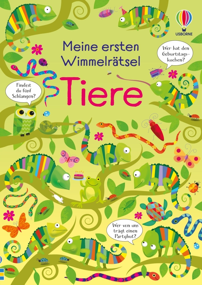 Meine ersten Wimmelrätsel: Tiere (Kirsteen Robson)