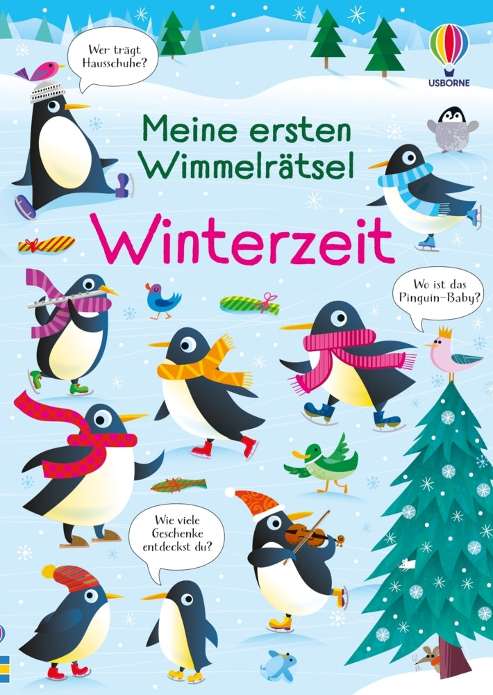 Meine ersten Wimmelrätsel: Winterzeit (Kirsteen Robson)
