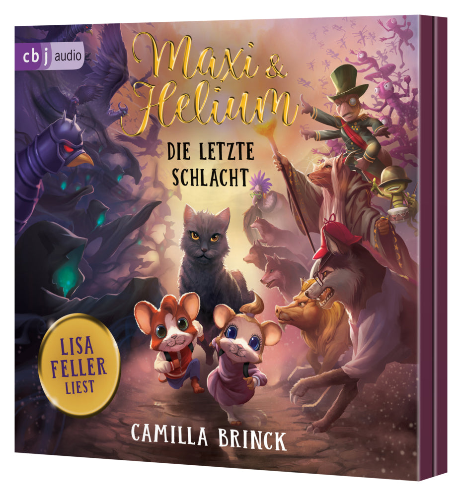 Maxi & Helium - Die letzte Schlacht, 2 Audio-CD (Camilla Brinck)