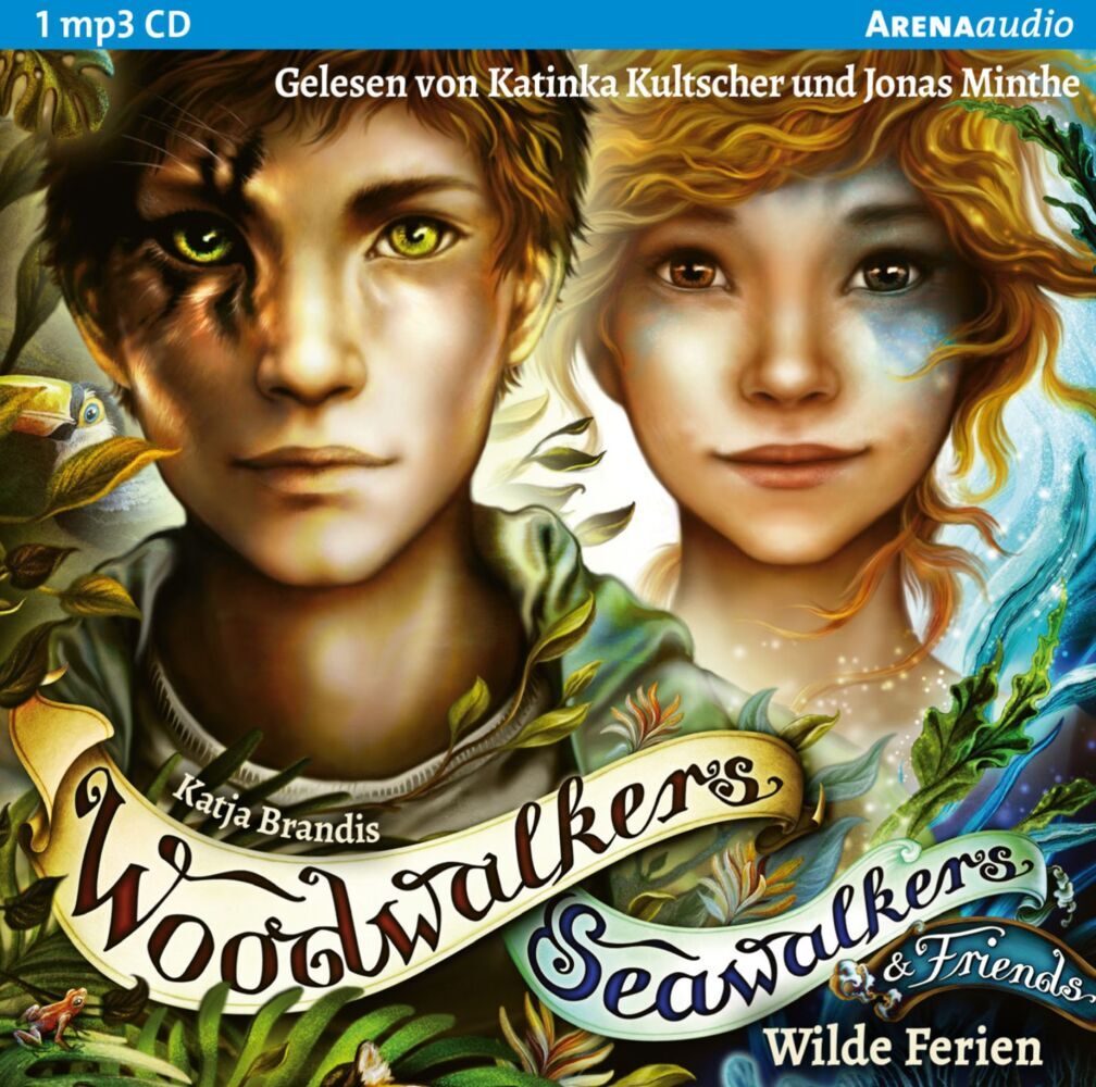 Woodwalkers & Friends/Seawalkers & Friends. Wilde Ferien, 1 Audio-CD, 1 MP3 (Katja Brandis)