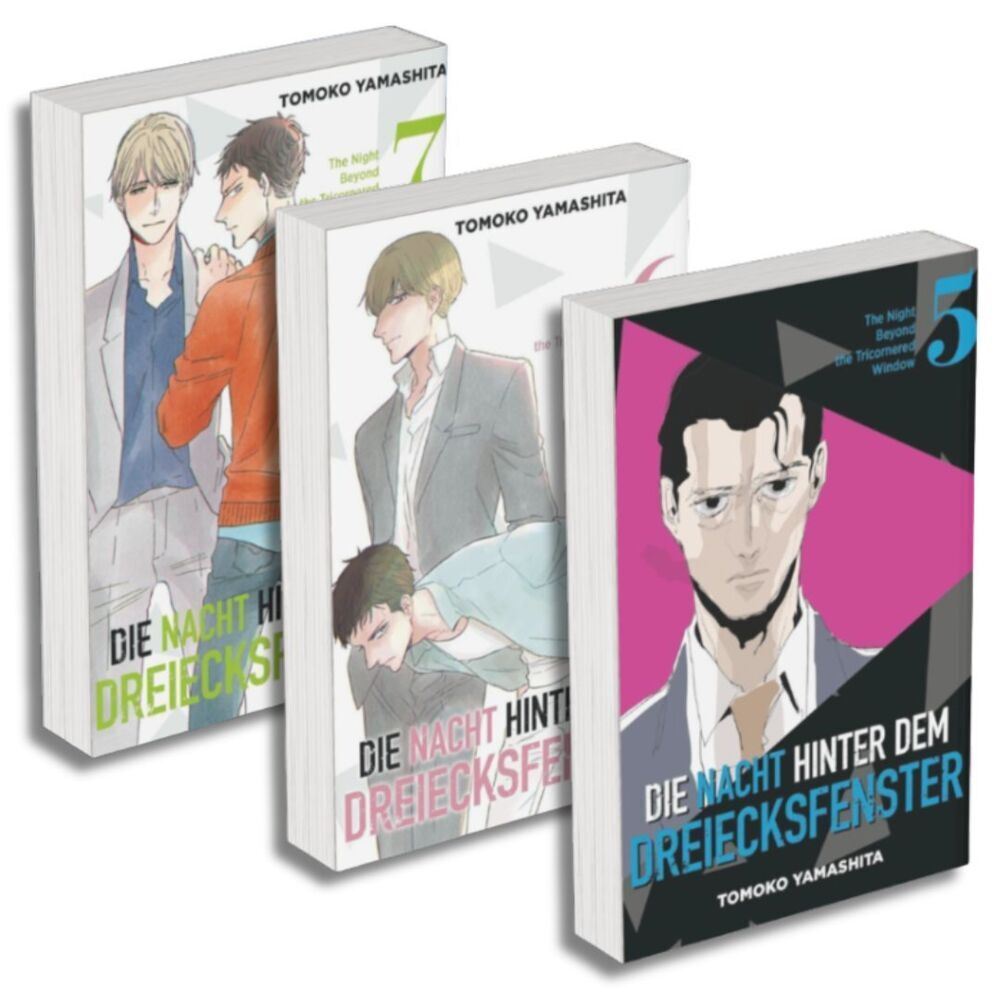 Die Nacht hinter dem Dreiecksfenster - The Night Beyond the Tricornered Window: Manga Pack 2 (Band 5-7) (Tomoko Yamashita)
