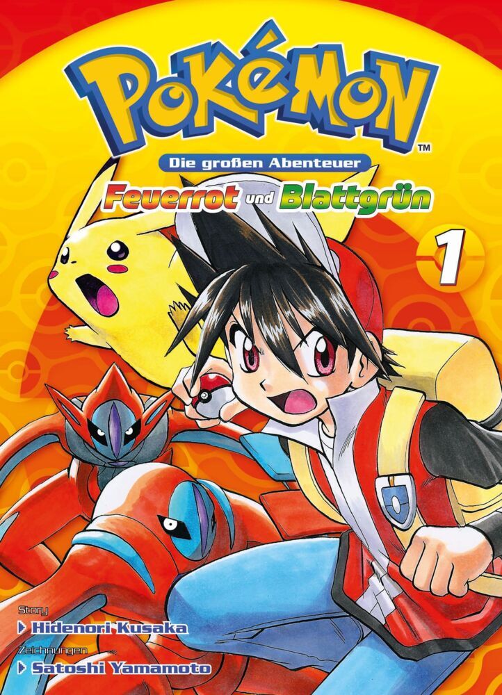 Pokémon - Die großen Abenteuer: Feuerrot und Blattgrün 01 (Hidenori Kusaka)