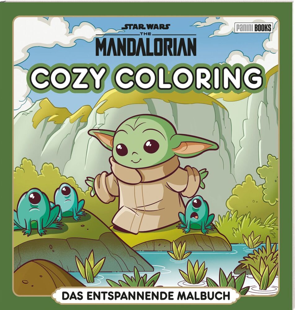 Star Wars The Mandalorian: Cozy Coloring - Das entspannende Malbuch (Panini)