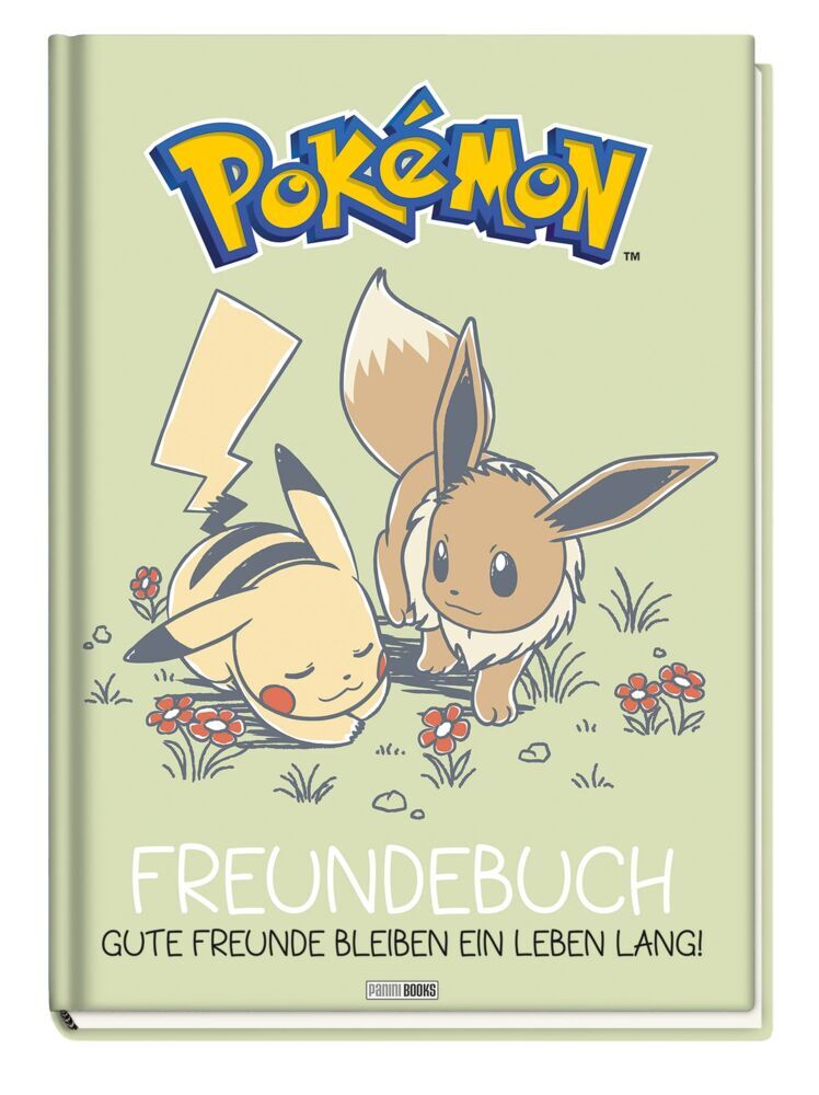 Pokémon: Freundebuch - Gute Freunde bleiben ein Leben lang (Panini)