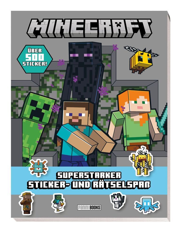 Minecraft: Superstarker Sticker- und Rätselspaß (Panini)