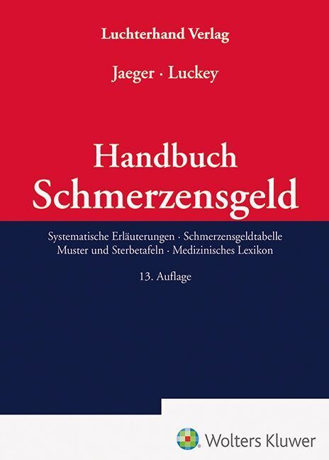 Handbuch Schmerzensgeld (Lothar Jaeger)