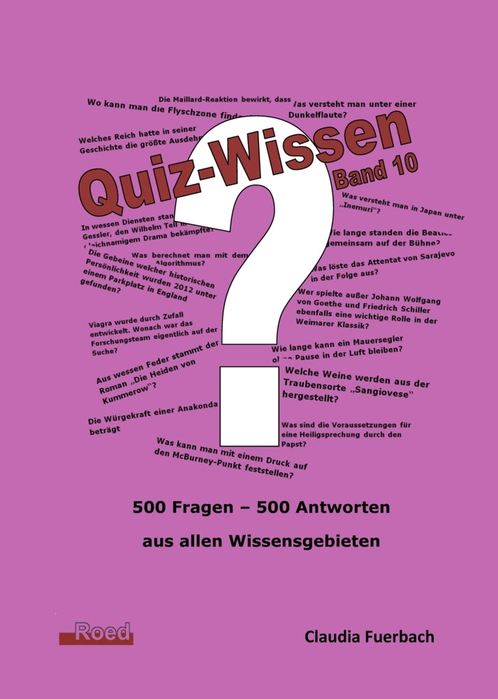 Quiz-Wissen - Band 10 (Claudia Fuerbach)
