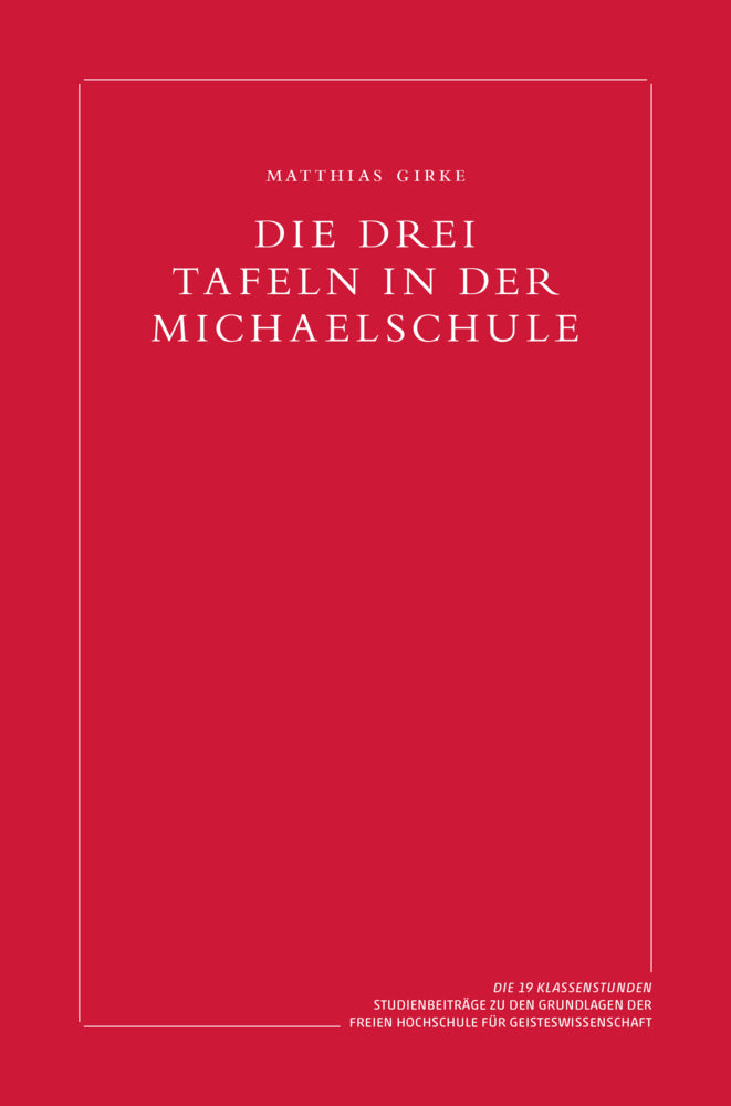 Die drei Tafeln in der Michaelschule (Matthias Girke)