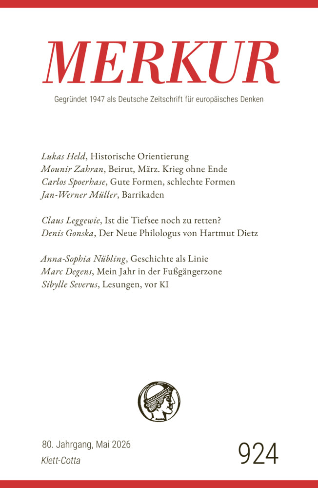 MERKUR 5/2026, Jg.80 (Ekkehard Knörer)