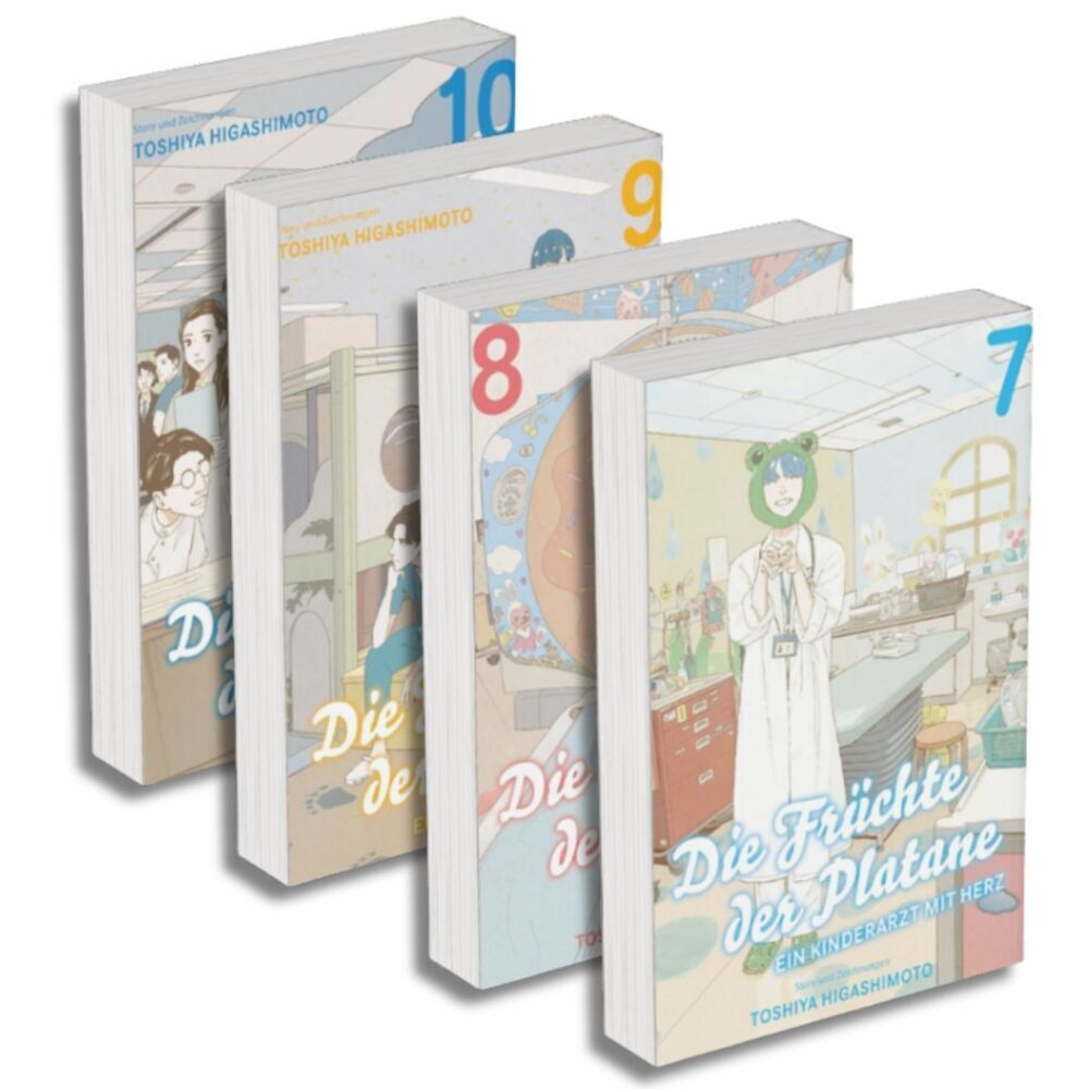 Die Früchte der Platane - Ein Kinderarzt mit Herz: Manga Pack 3 (Band 7-10) (Toshiya Higashimoto)