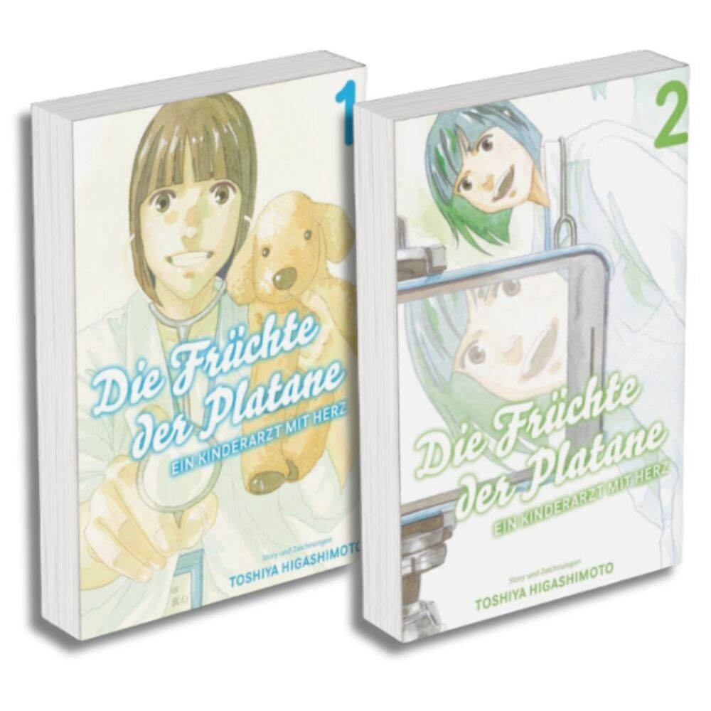 Die Früchte der Platane - Ein Kinderarzt mit Herz: Manga Pack 1 (Band 1 und 2) (Toshiya Higashimoto)