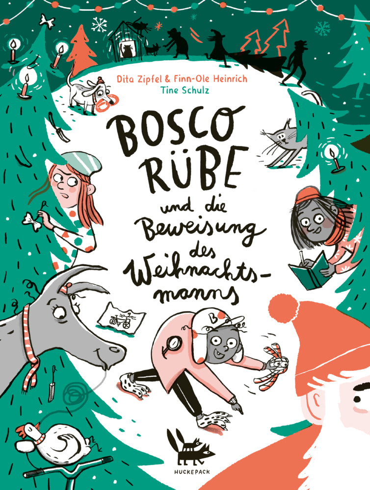 Bosco Rübe und die Beweisung des Weihnachtsmanns (Finn-Ole Heinrich)