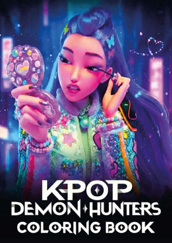 Kpop Demon Hunters Coloring Book (Calson Divas)