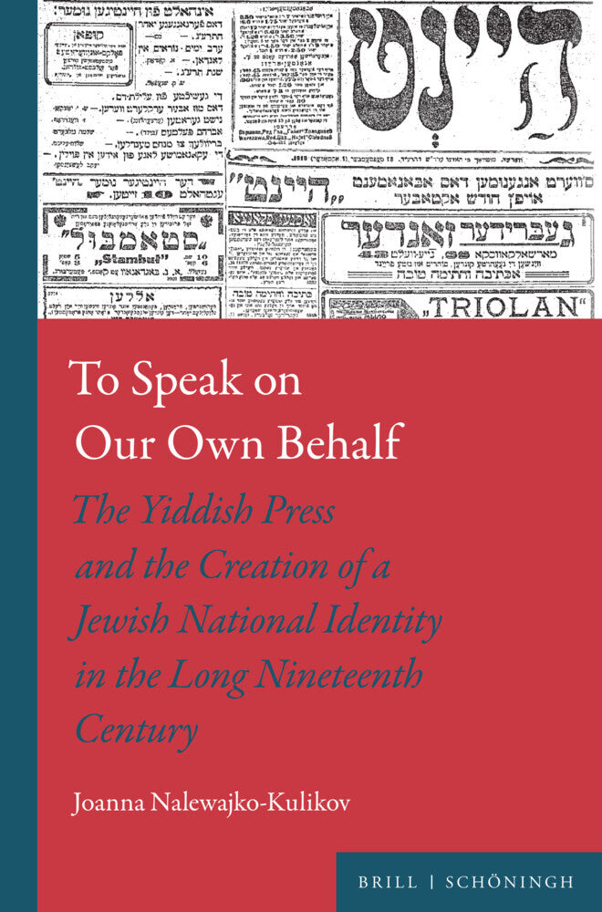 To Speak on Our Own Behalf (Joanna Nalewajko-Kulikov)