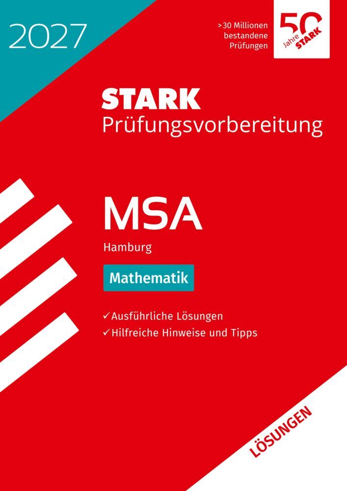 STARK Lösungen zu Mathematik - MSA 2027 Hamburg - Prüfungsvorbereitung