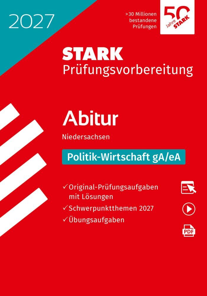 STARK Politik-Wirtschaft gA/eA - Abitur 2027 Niedersachsen - Prüfungsvorbereitung, m. 1 Buch, m. 1 Beilage